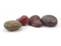 Kamienie czerwone otoczaki 4-7cm 4szt