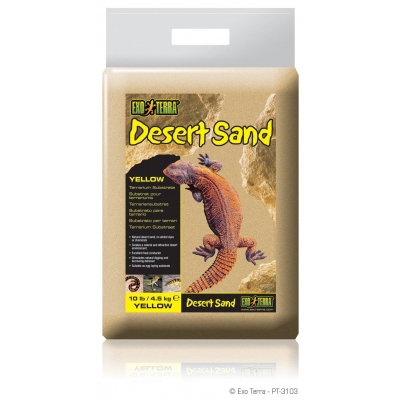 EXO TERRA piasek DESERT SAND ŻÓŁTY  4,5kg