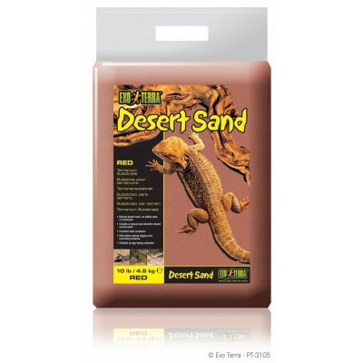 EXO TERRA  piasek CZARWONY DESERT SAND  4,5kg