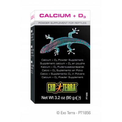 EXO TERRA Calcium 90g z D3 wapno wapń